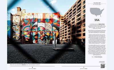 absatzwirtschaft Magazin – Innenteil mit Bildstrecke