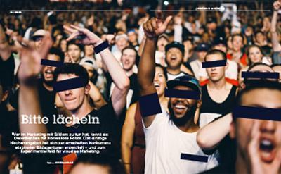 absatzwirtschaft Magazin – Innenteil mit Bildstrecke