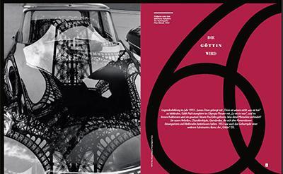 Magazin DIVINE – Bildredaktion, Doppelseite