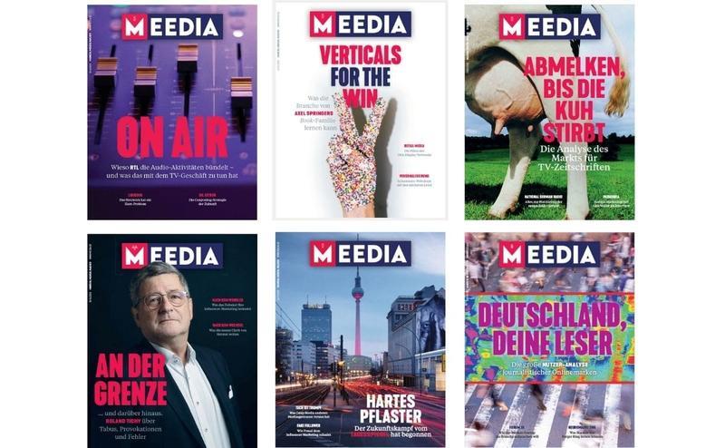 MEEDIA Magazin – Cover, Bildredaktion Julia Fell