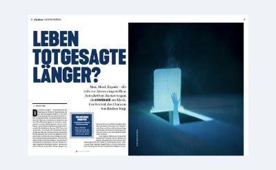 MEEDIA Magazin – Innenteil mit Bildstrecke